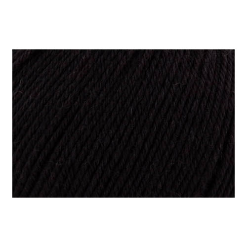 UNIVERSAL Deluxe Bulky Superwash Wool Yarn 100g Ebony