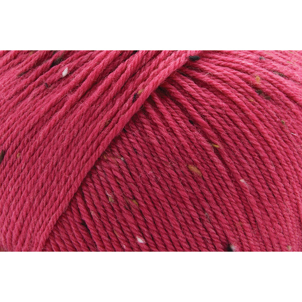 UNIVERSAL Deluxe Worsted Tweed Superwash Yarn 100g 199m Beet