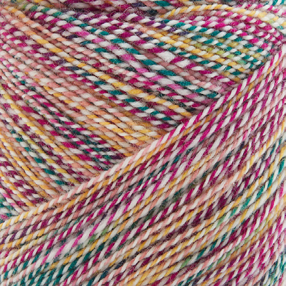 FIBRA NATURA Cobblestone Superwash Merino Yarn 200 g / 560 m (612 yd) Tulip