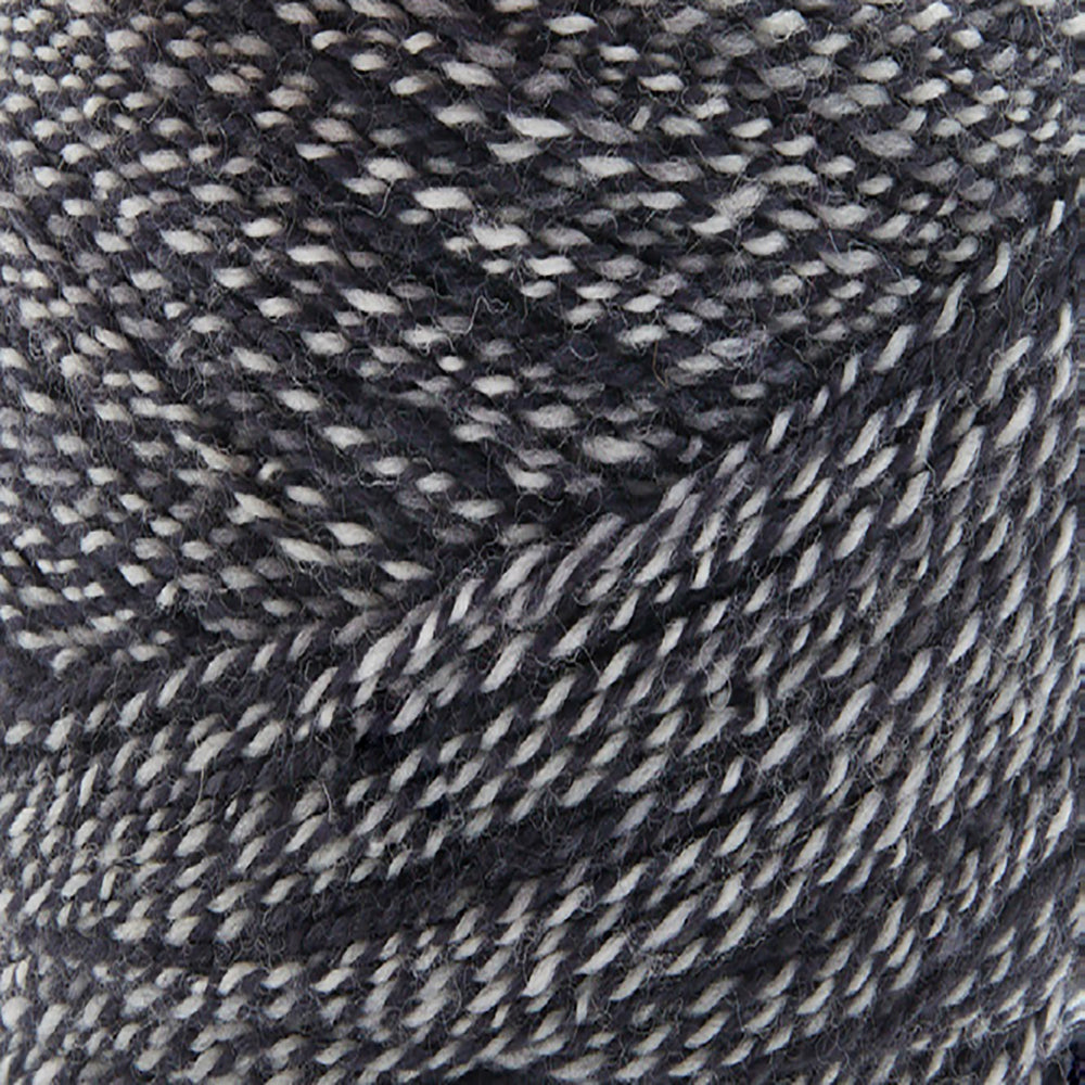 FIBRA NATURA Cobblestone Superwash Merino Yarn 200 g / 560 m (612 yd) Tuxedo