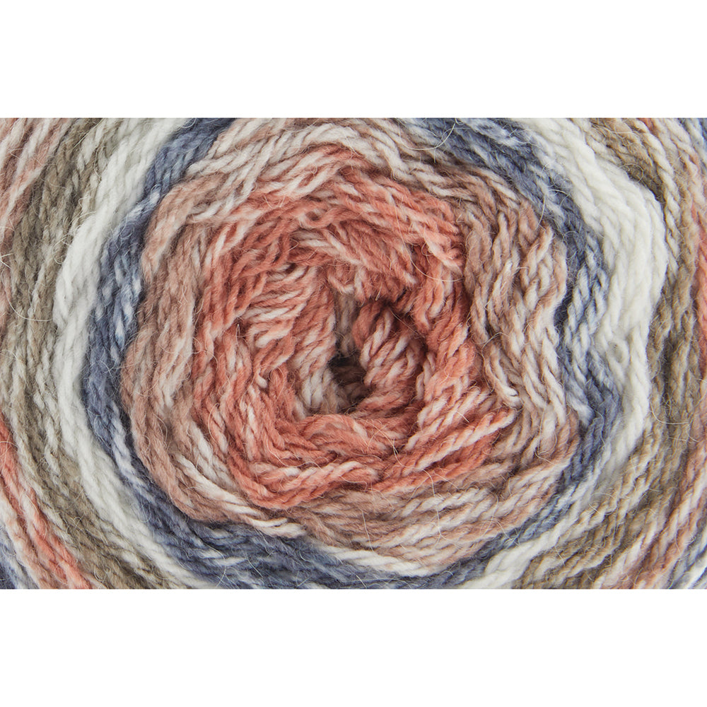 UNIVERSAL Offbeat Self-Striping Yarn Acrylic Alpaca Blend 150g 536m Vibes