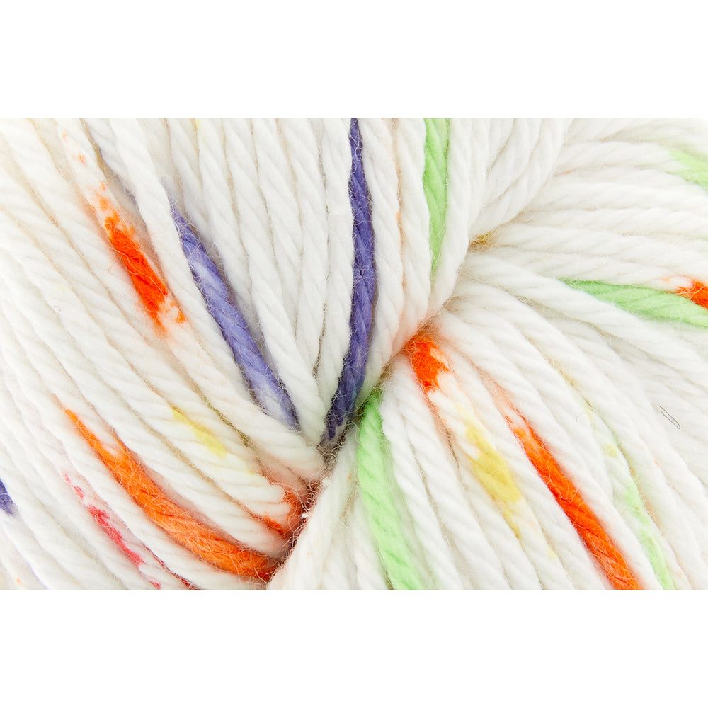 UNIVERSAL Cotton Supreme Speckles Worsted Cotton Yarn 100g 165m Fruit Punch