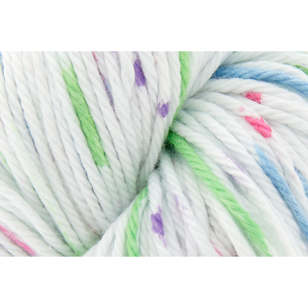 UNIVERSAL Cotton Supreme Speckles Worsted Cotton Yarn 100g 165m Pastel Pop