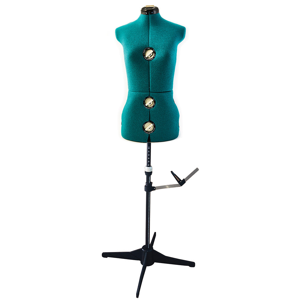 PANACHE Adjustable Dressform — Medium — Turquoise