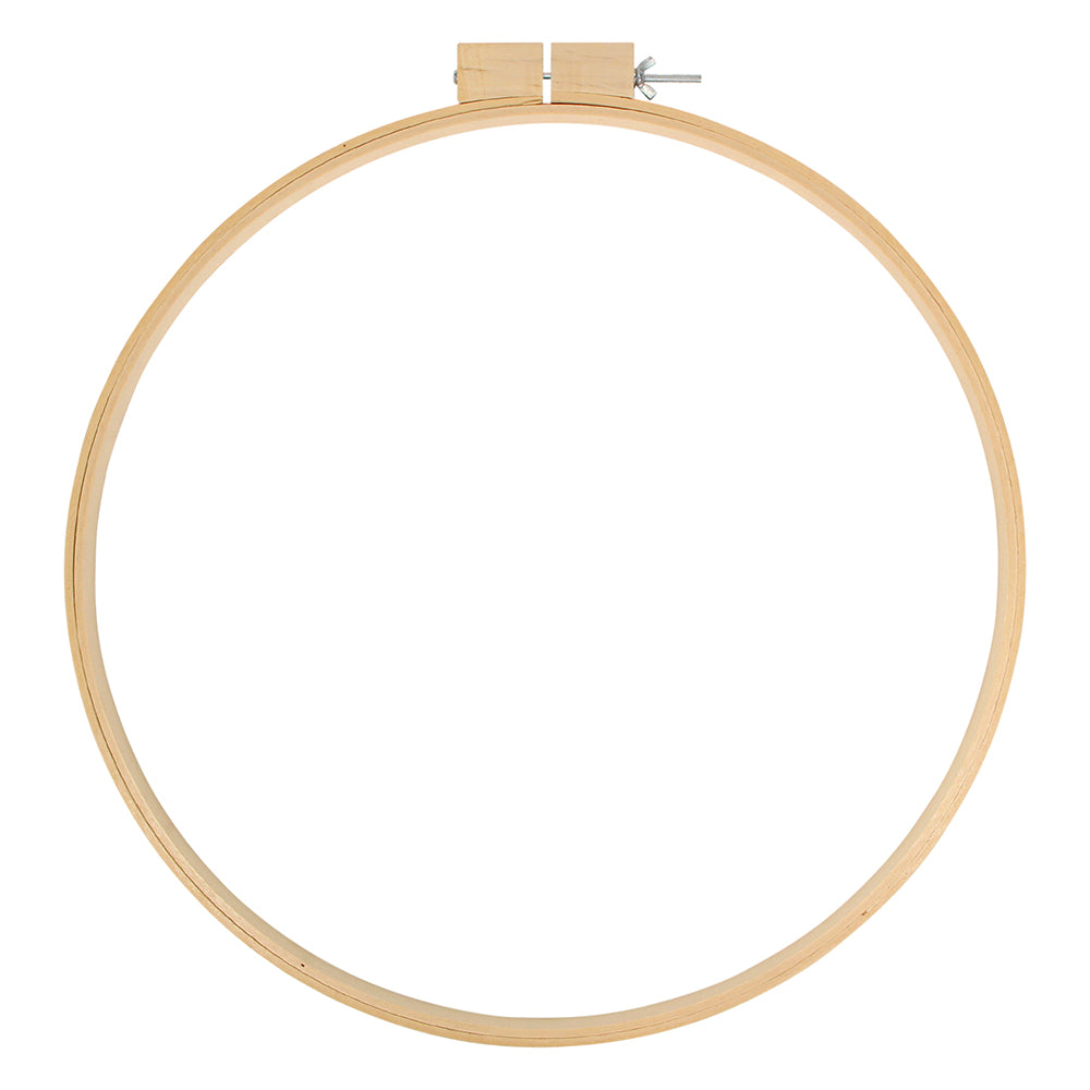 UNIQUE Wooden Quilting Hoop – 18 in (45.7 cm) Round