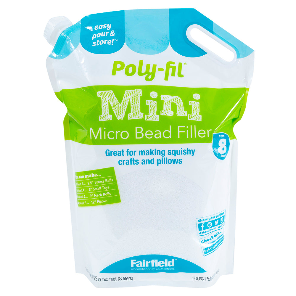 FAIRFIELD Poly-Fil® Mini Micro Beads 8 L (0.28 cu ft) Bag