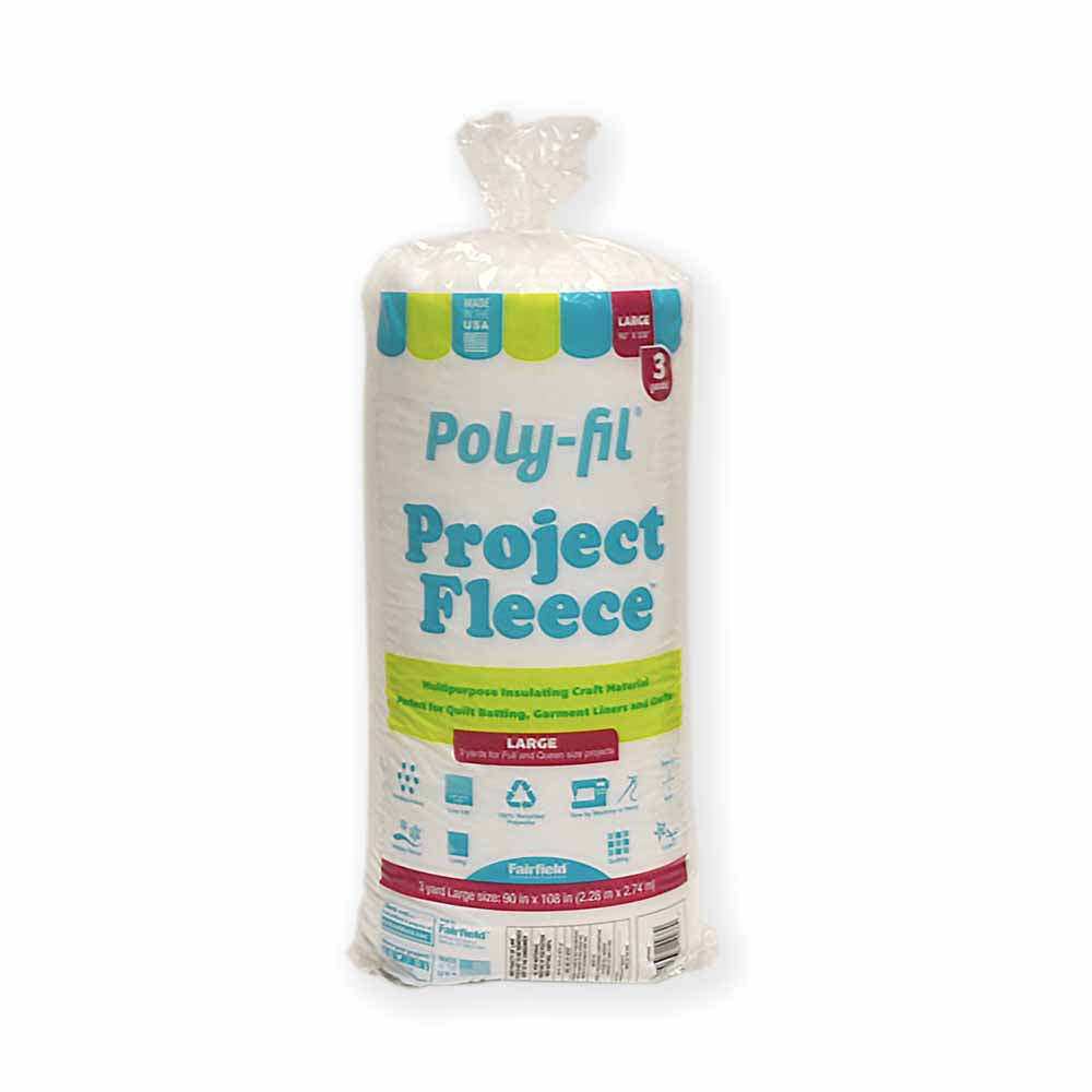 FAIRFIELD Poly-Fil Project Fleece Batting 229 × 274 cm (90 × 108 in)