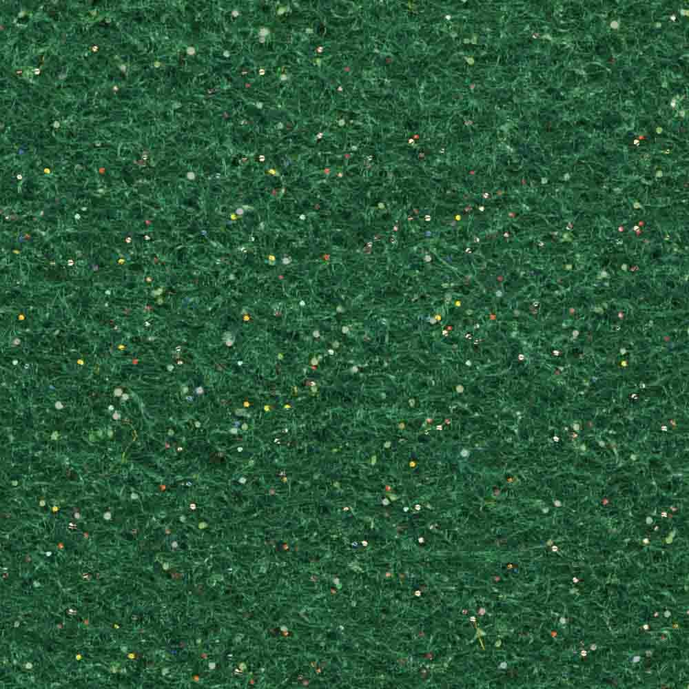 KUNIN GlitterFelt Square 23 × 30 cm (9 × 12 in) Kelly Green