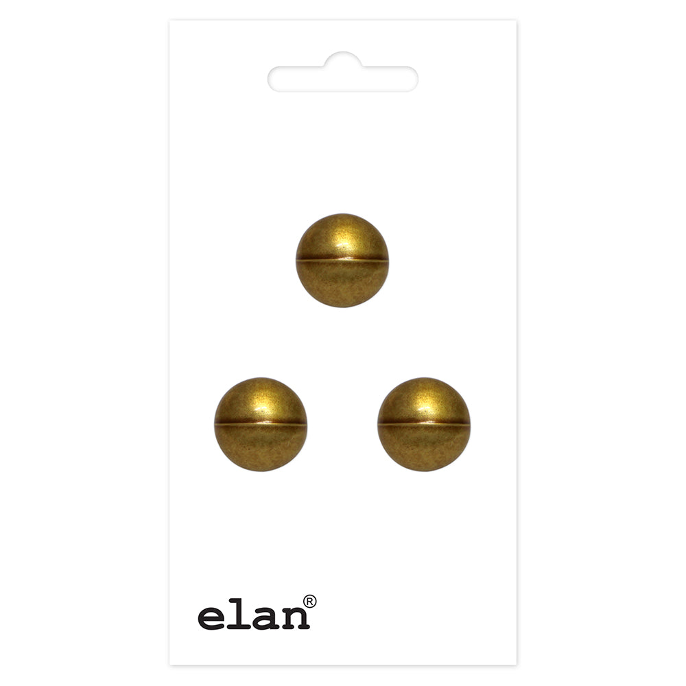 ELAN Shank Button — 12 mm (1/2") — 3 Count