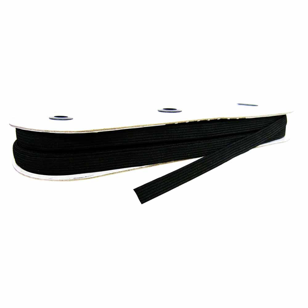 UNIQUE Braided Elastic - 10 mm x 32 m - Black