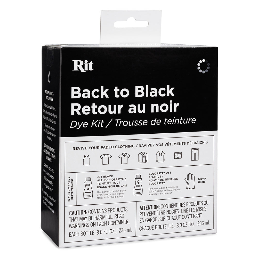 RIT Back to Black Dye Kit