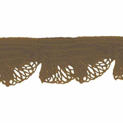 CREATIV DÉCOR Novelty Ruffle 14mm x 20m - Brown