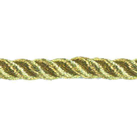 CREATIV DÉCOR Metallic Twisted Cords 6mm x 9m - Gold