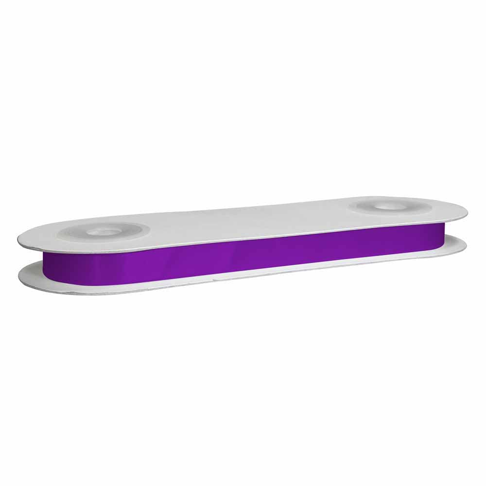 CREATIV DÉCOR Double Face Satin Ribbon 19mm x 25m - Purple