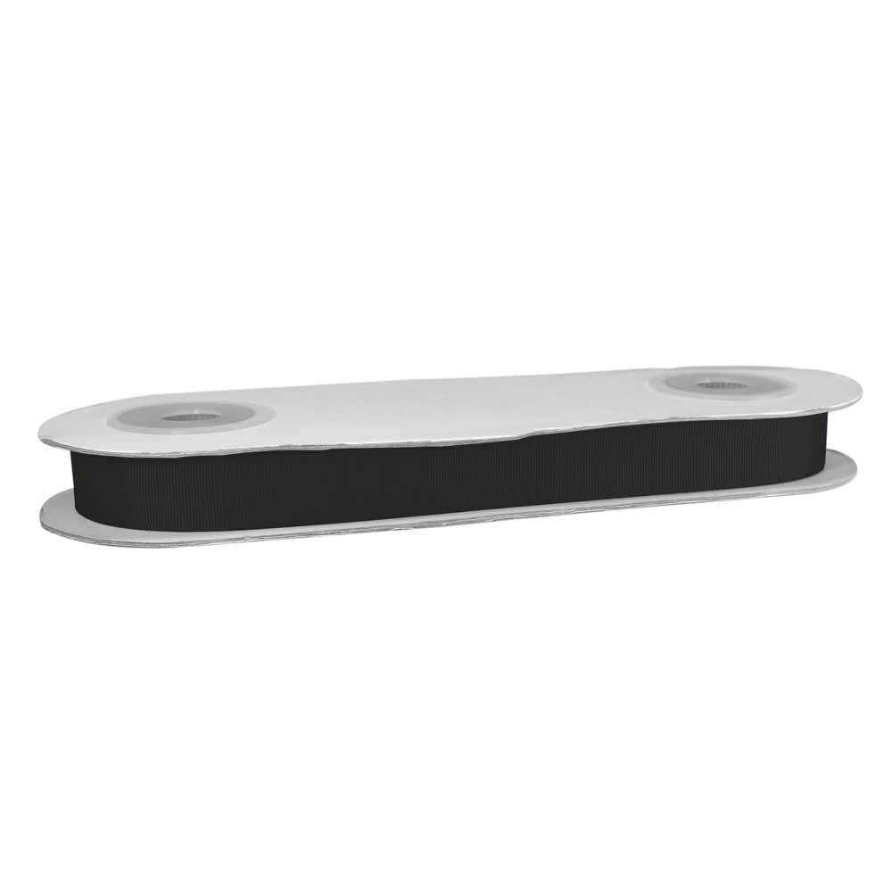 CREATIV DÉCOR Grossgrain Ribbon 25mm x 25m - Black