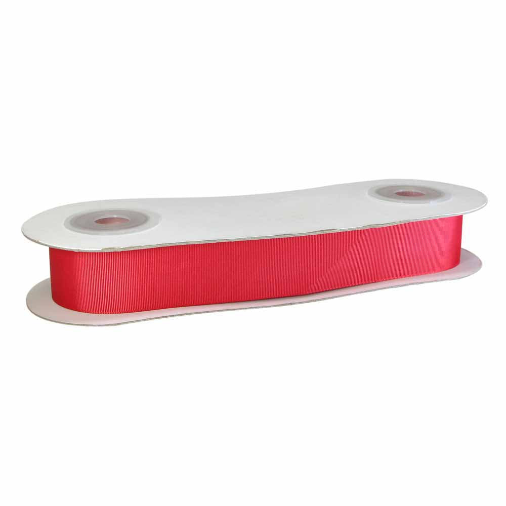 CREATIV DÉCOR Grossgrain Ribbon 38mm x 25m - Red