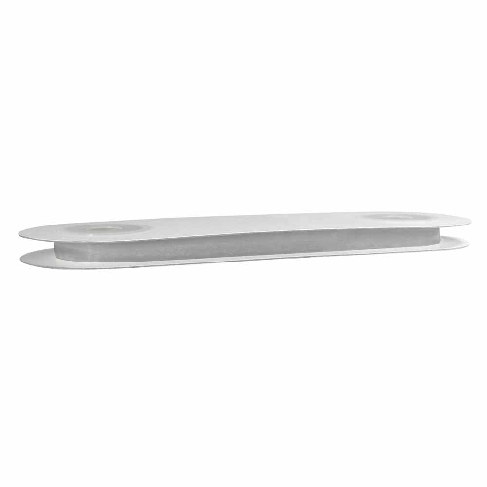 CREATIV DÉCOR Organdy Ribbon 9mm x 50m - Silver