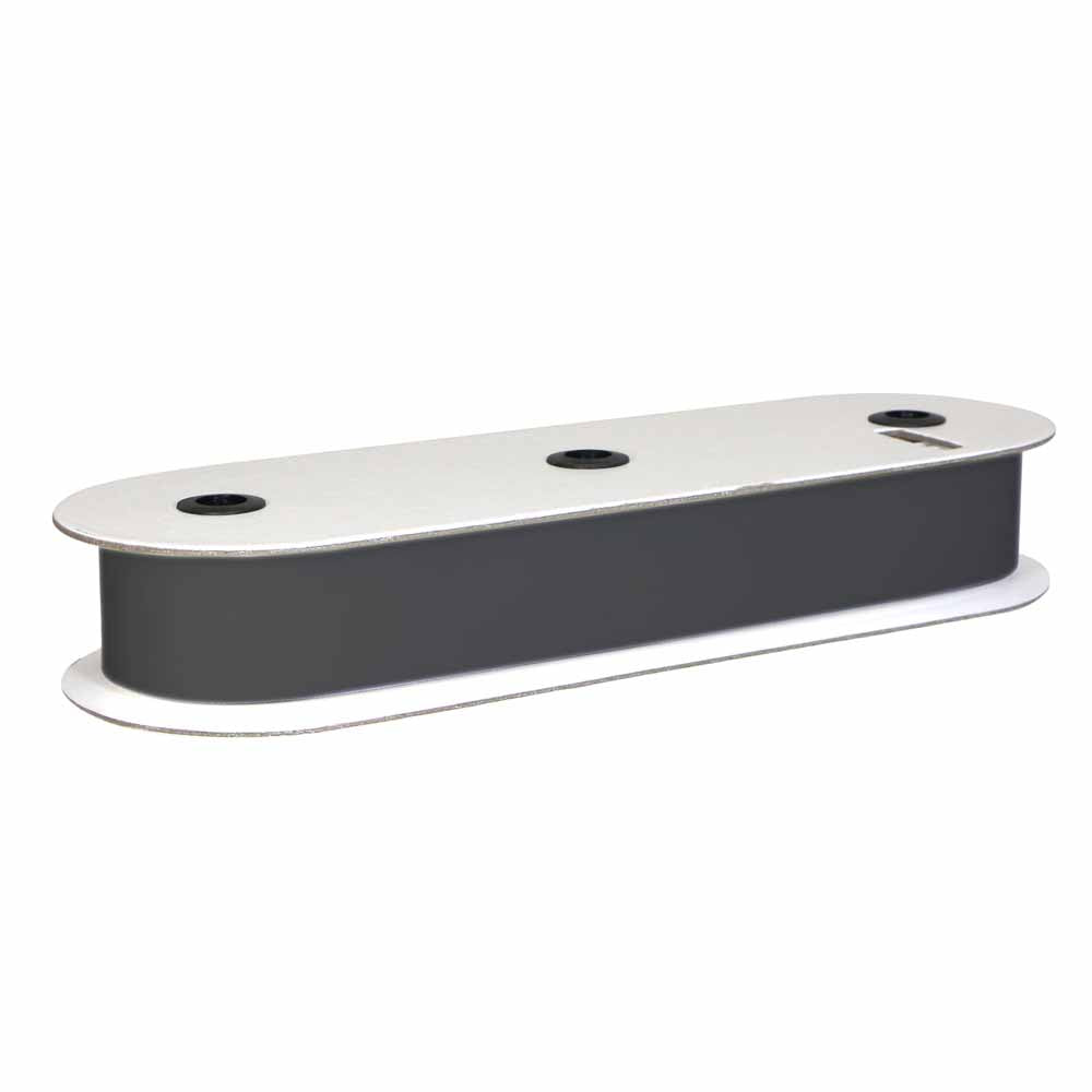 CREATIV DÉCOR Velvet Ribbon 36mm x 10m - Grey