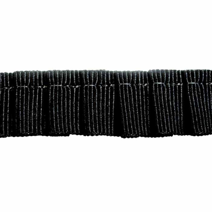 CREATIV DÉCOR Ruffled Grosgrain 14mm x 15m - Black