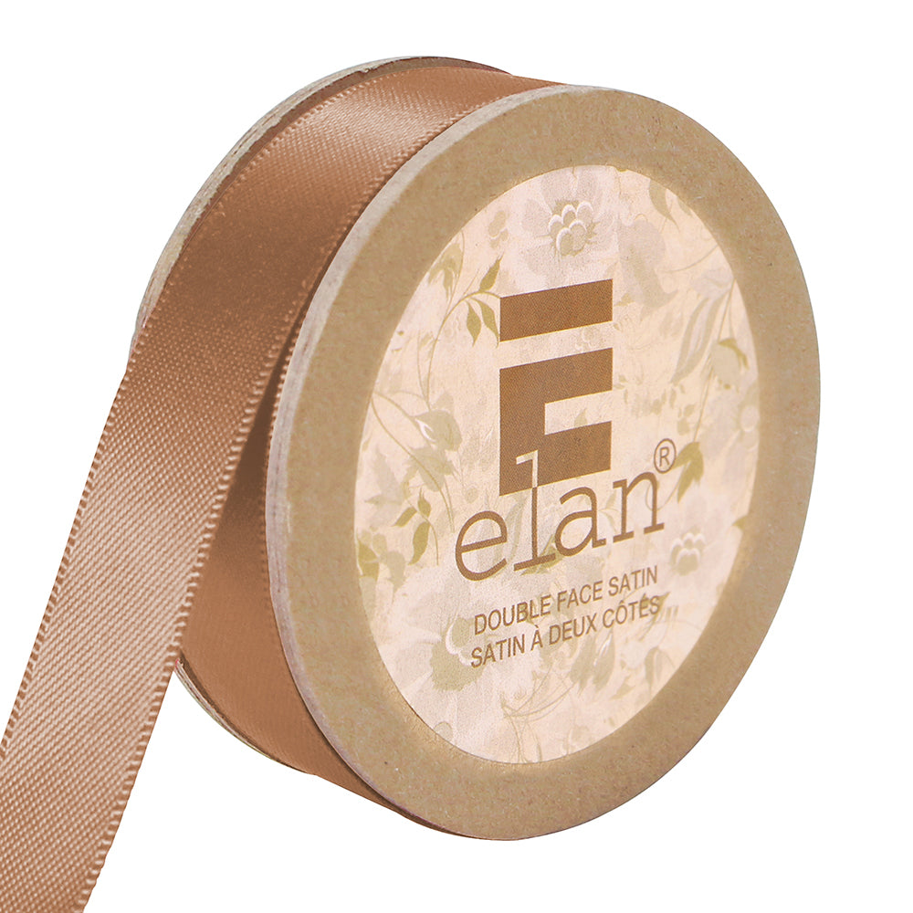 ELAN Double Face Satin Ribbon – 12 mm × 5 m – Copper