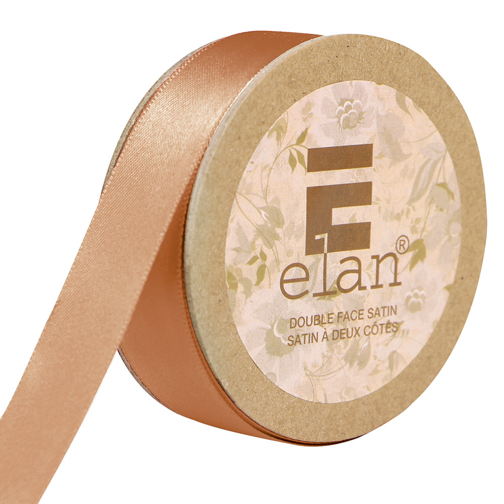 ELAN Double Face Satin Ribbon – 18 mm × 5 m – Copper