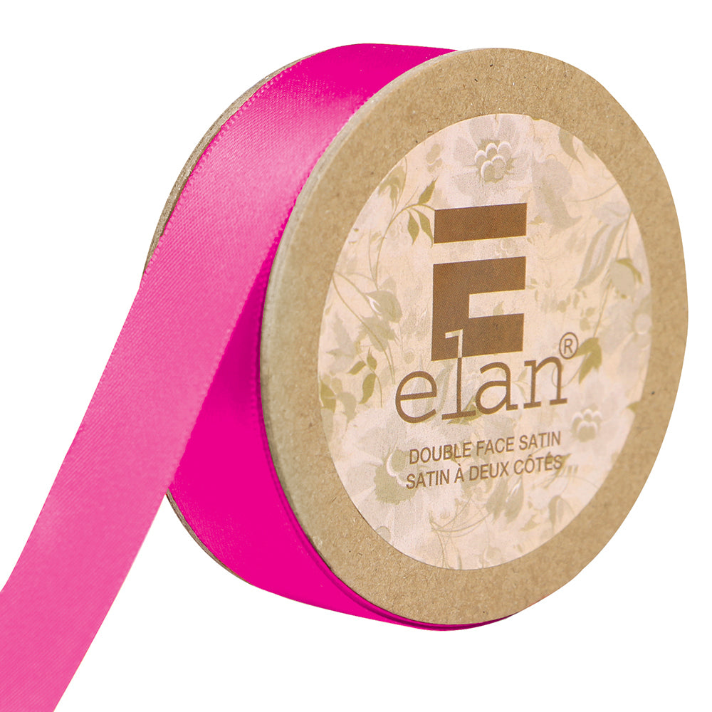 ELAN Double Face Satin Ribbon – 18 mm × 5 m – American Beauty