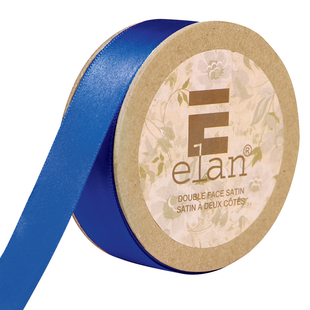 ELAN Double Face Satin Ribbon – 18 mm × 5 m – Royal Blue