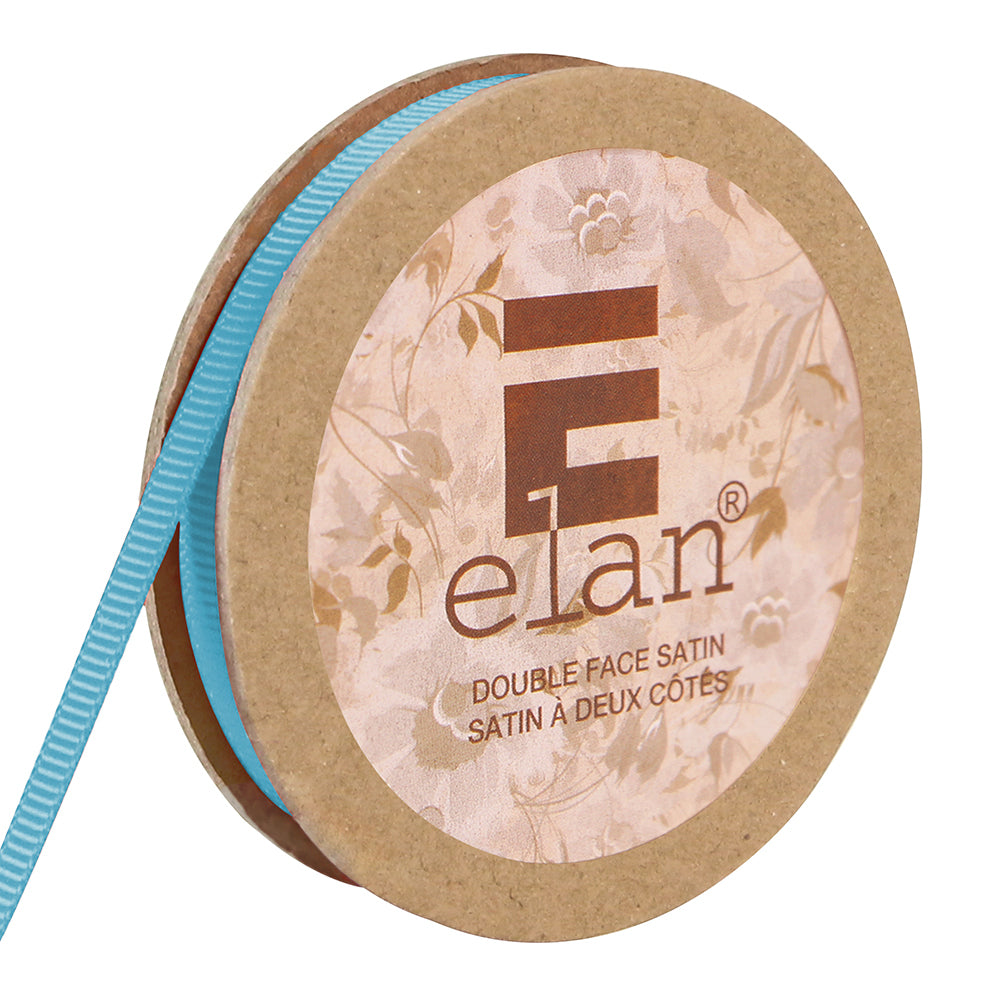 ELAN Grosgrain Ribbon – 6 mm × 5 m – Aqua