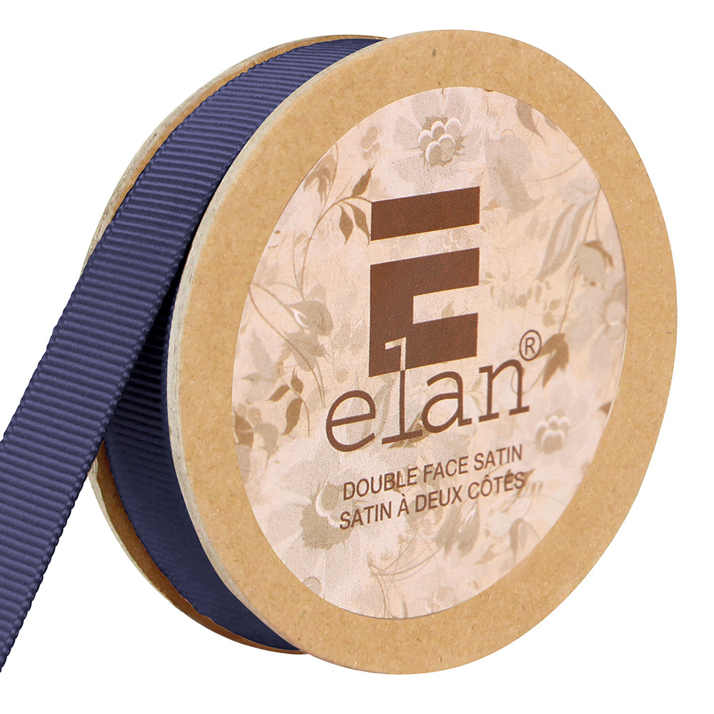 ELAN Grosgrain Ribbon 12mm x 5m - Navy