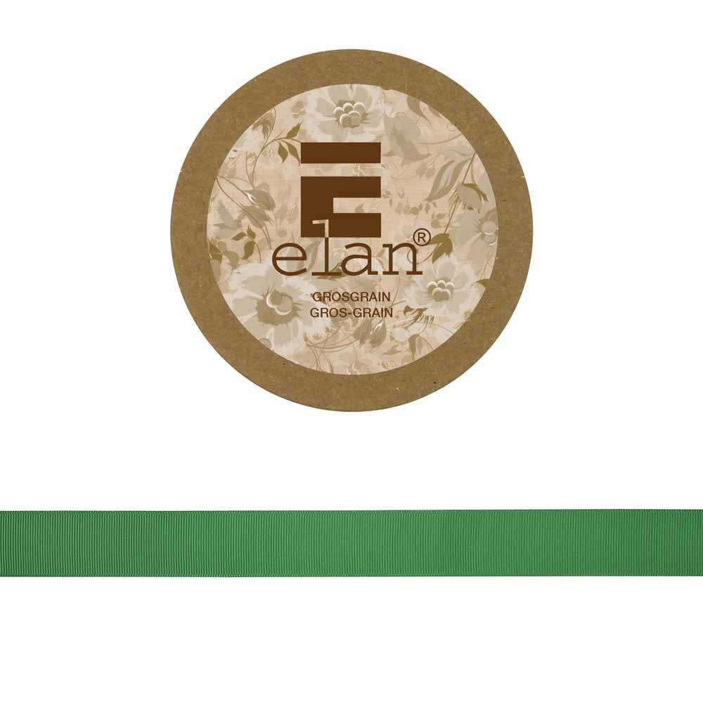 ELAN Grosgrain Ribbon 24mm x 5m - Green