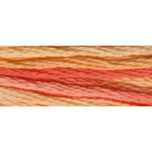 DMC Colour Variations 6-Strand Cotton Floss 4120 Tropical Sunset, 8 m