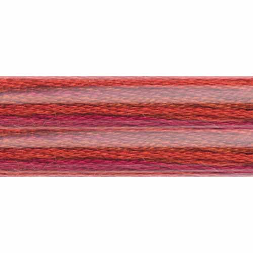 DMC Colour Variations 6-Strand Cotton Floss 4130 Chilean Sunset, 8 m