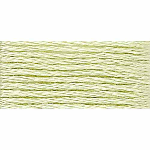 DMC 6-Strand Cotton Embroidery Floss 8m (8.7 yd) 14 Pale Apple Green
