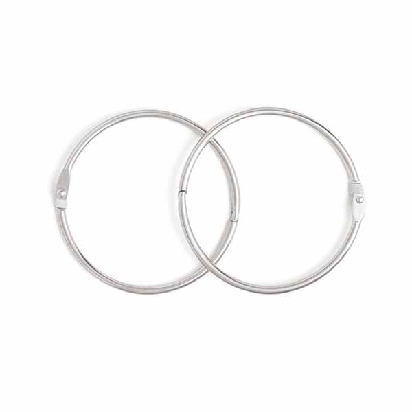 DMC Metal Craft Rings Hinged 1.5 In 2 Pack