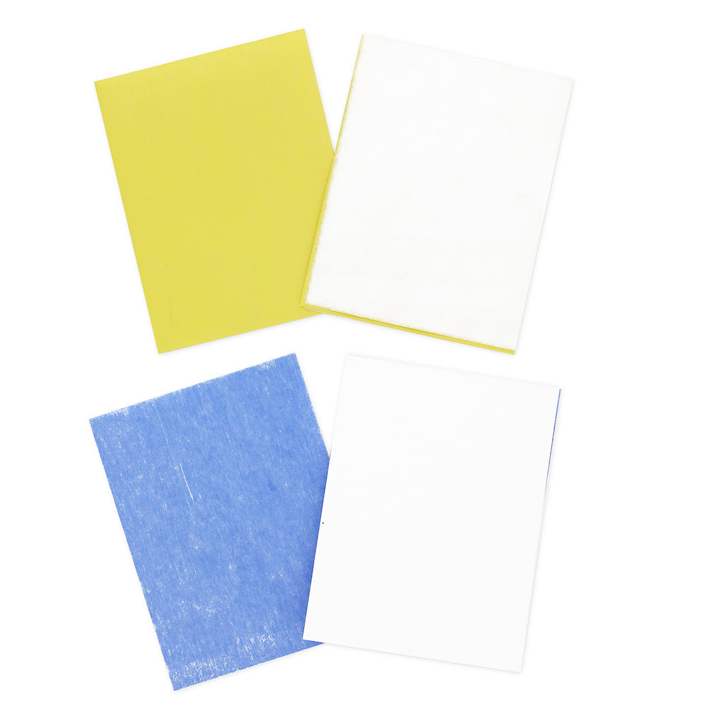 DMC Transfer Paper Wax-Free 8 x 11 In Yellow/Blue 4 Sheets