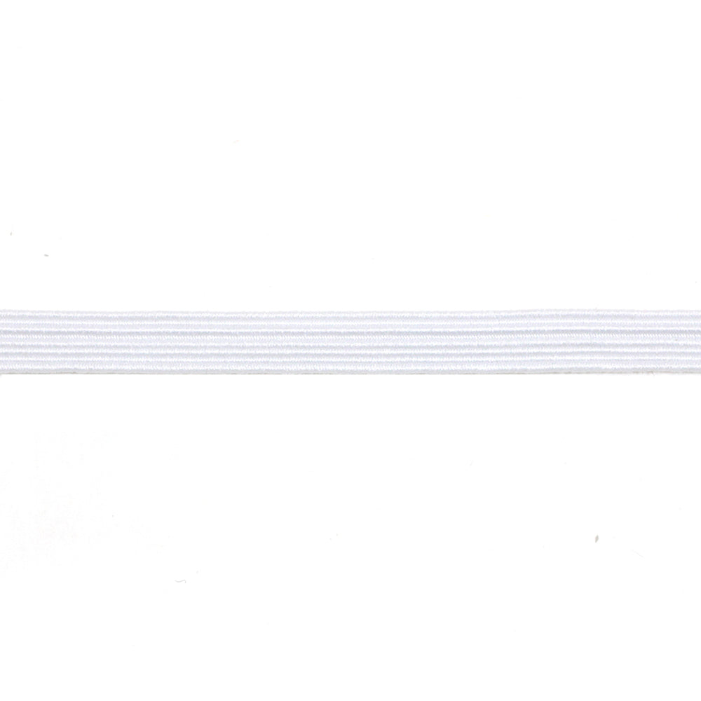 UNIQUE Braided Elastic Roll 3mm x 320m White