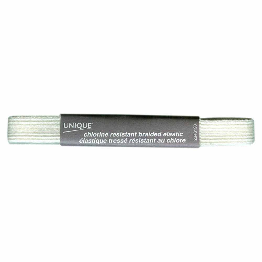 UNIQUE Chlorine‑Resistant Braided Elastic – 13mm x 1.5m – Natural