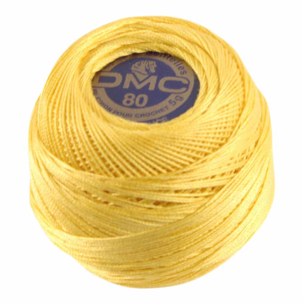 DMC 19 Mercerised Cotton Tatting Thread, 90 m, Colour 743