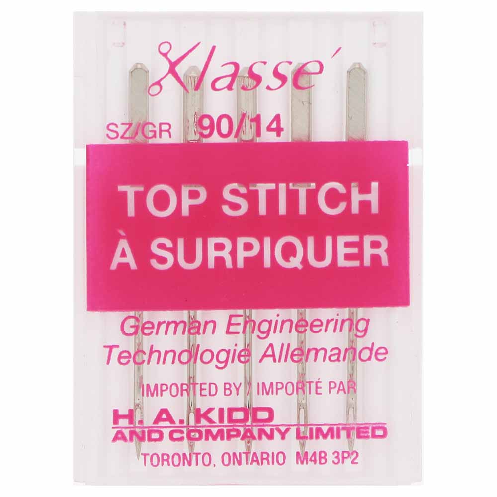 KLASSE Topstitch Needle Cassette Size 90/14 5-Count