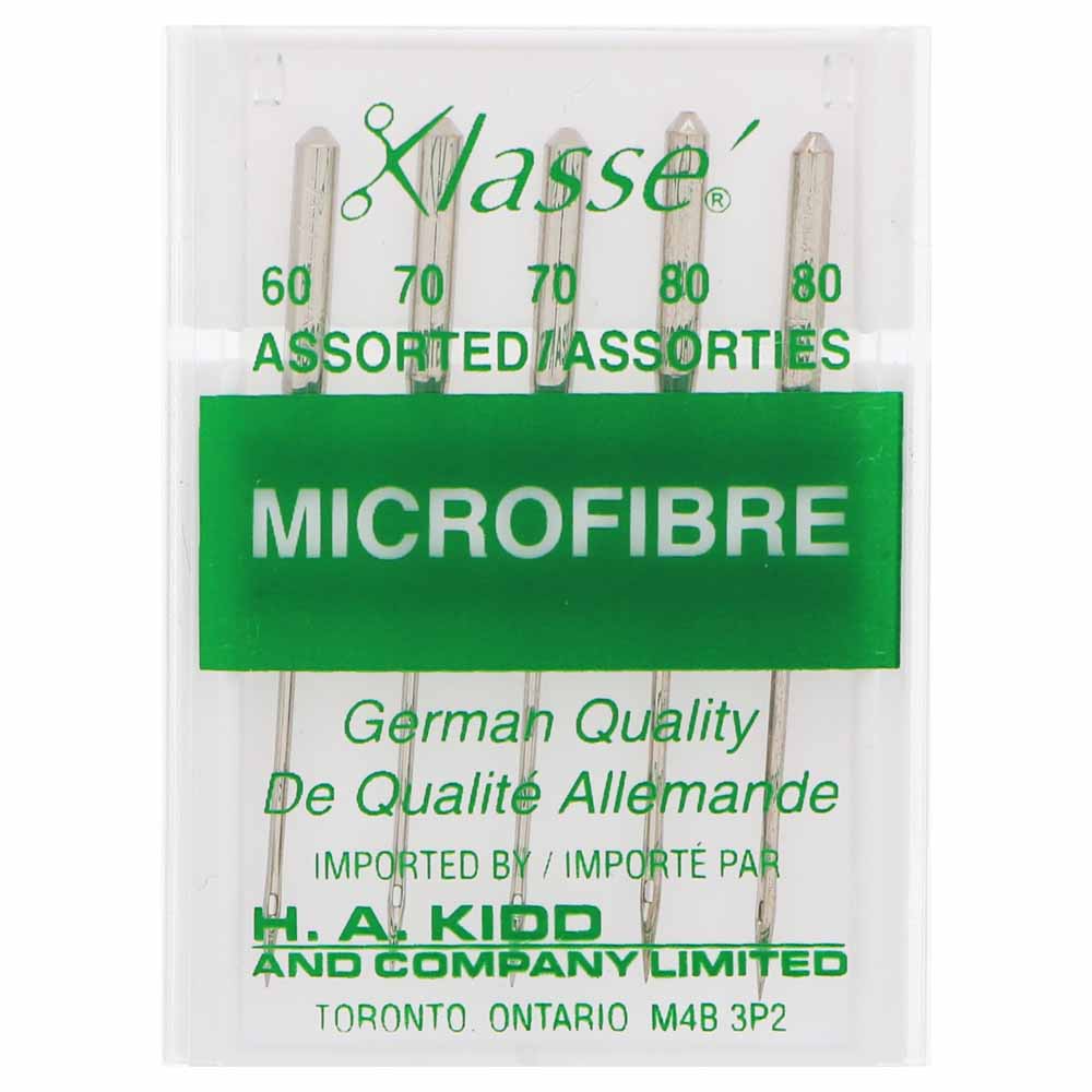 KLASSE Machine Needles Sharps/Microtex Assorted