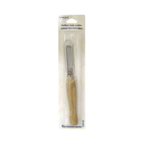 UNIQUE Wood‑Handle Buttonhole Cutter