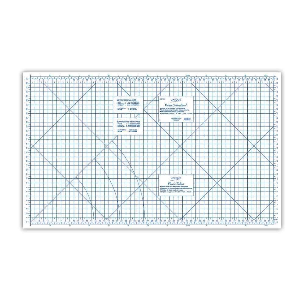 UNIQUE SEWING Cardboard Pattern Cutting Board – 91.5 × 152.5 cm (36" × 60")