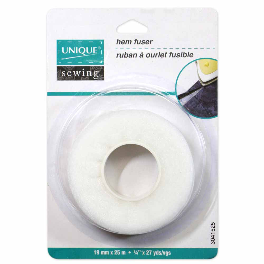 UNIQUE Hem Fuser – 19 mm × 25 m (3/4 in × 27 yd)