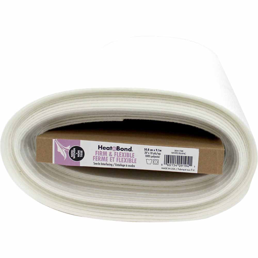 HEATNBOND Sew‑In Non‑Woven Interfacing 20" × 10 yd