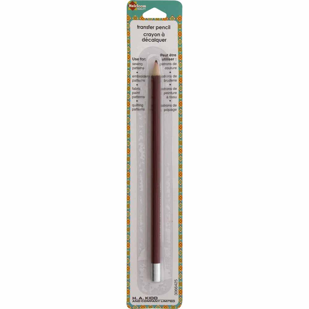 HEIRLOOM Transfer Pencil – Burgundy (Iron‑On)