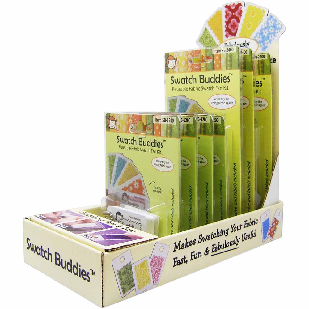 SWATCH BUDDIES Countertop Display Merchandiser 23½ × 11½ × 26 cm