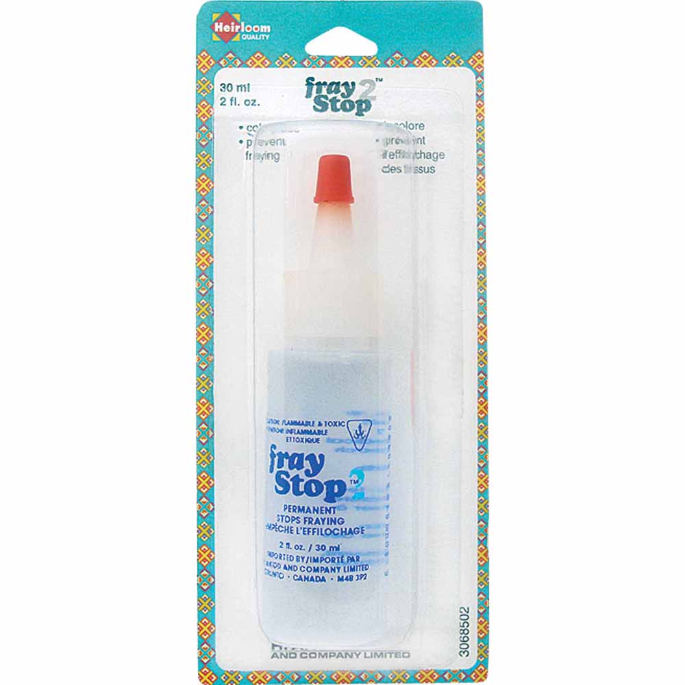 HEIRLOOM Fray Stop 2 – Liquid Seam Sealant, 30 ml (1 fl oz)