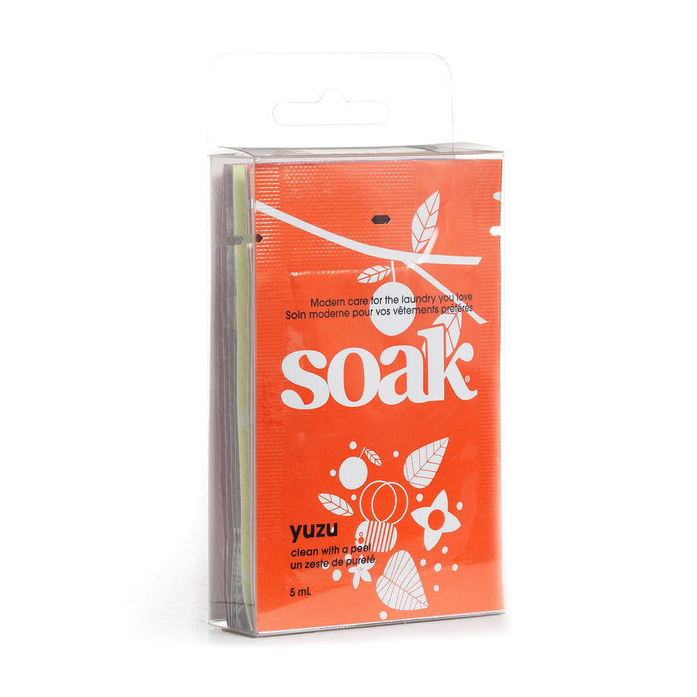 SOAK Rinse-Free Laundry Soap Packet 5 mL (0.17 fl oz) Assorted