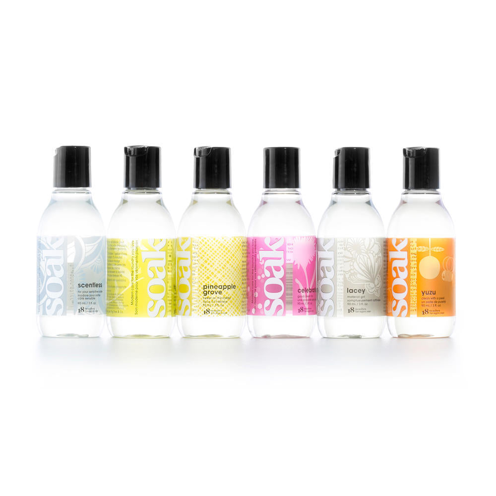 SOAK Rinse-Free Laundry Soap Travel Bottle 90 mL (3 fl oz)