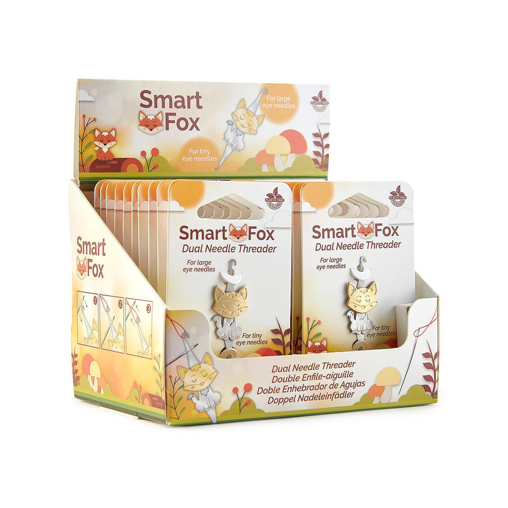 SEW TASTY Smart Fox Dual Needle Threader – Display